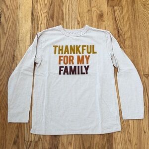Children’s Place Thanksgiving Long Sleeve T Shirt Size Large (10/12) EUC